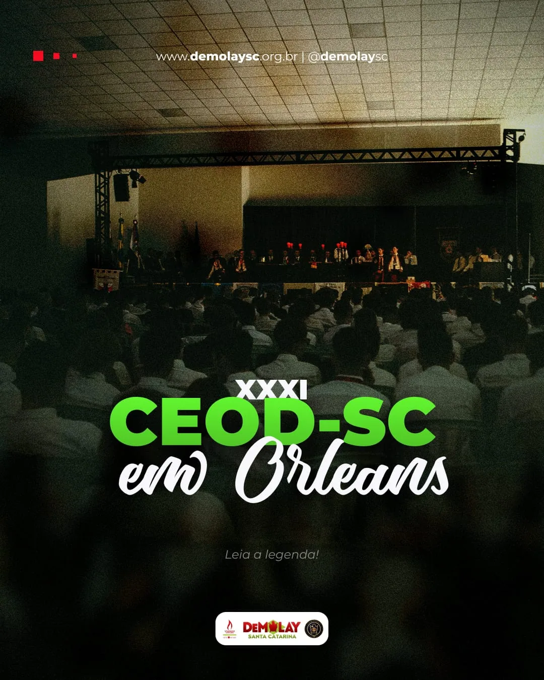 APÓS TRÊS ANOS, CEOD-SC ACONTECE EM ORLEANS COM CERCA DE 500 INSCRITOS