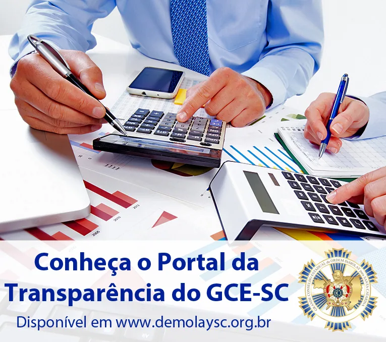GCE-SC lança Portal da Transparência em seu site