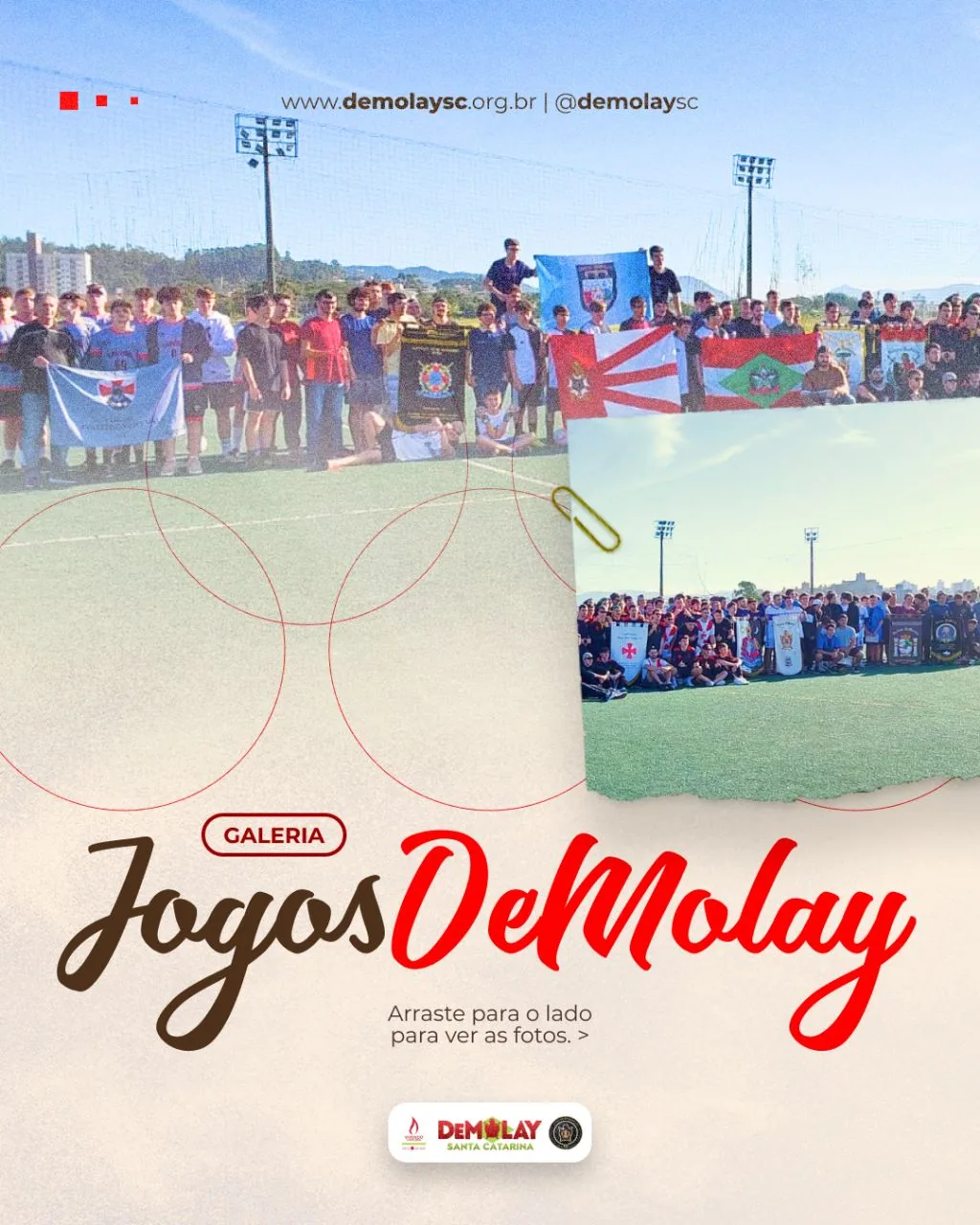 Jogos DeMolay realizado com sucesso!