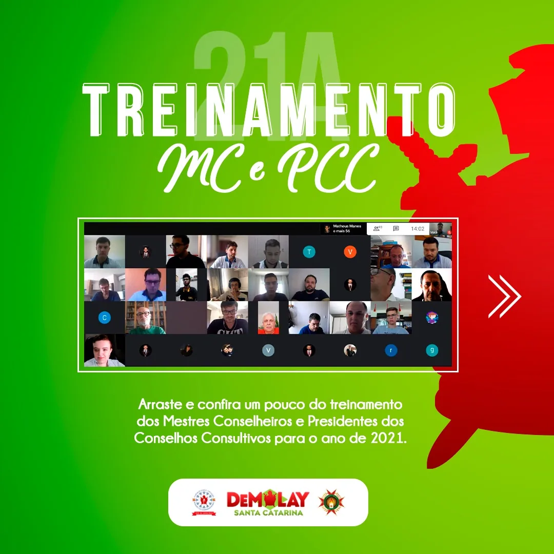 TREINAMENTO DE MC´s e PCC´s